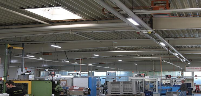 Dimmable 80W Tri - Proof Linear Ceiling Light Fixture Anti Corrosion Dustproof