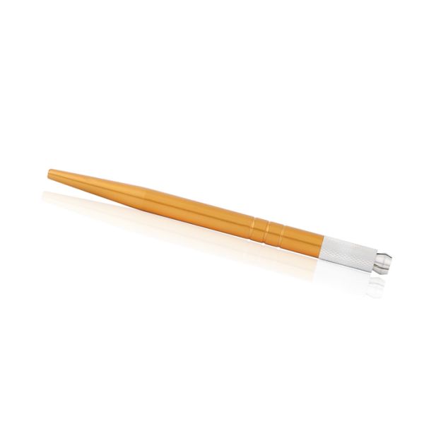 CE Certificate Light Yellow Manual Eyebrow Pen Micropigmentation Shadow