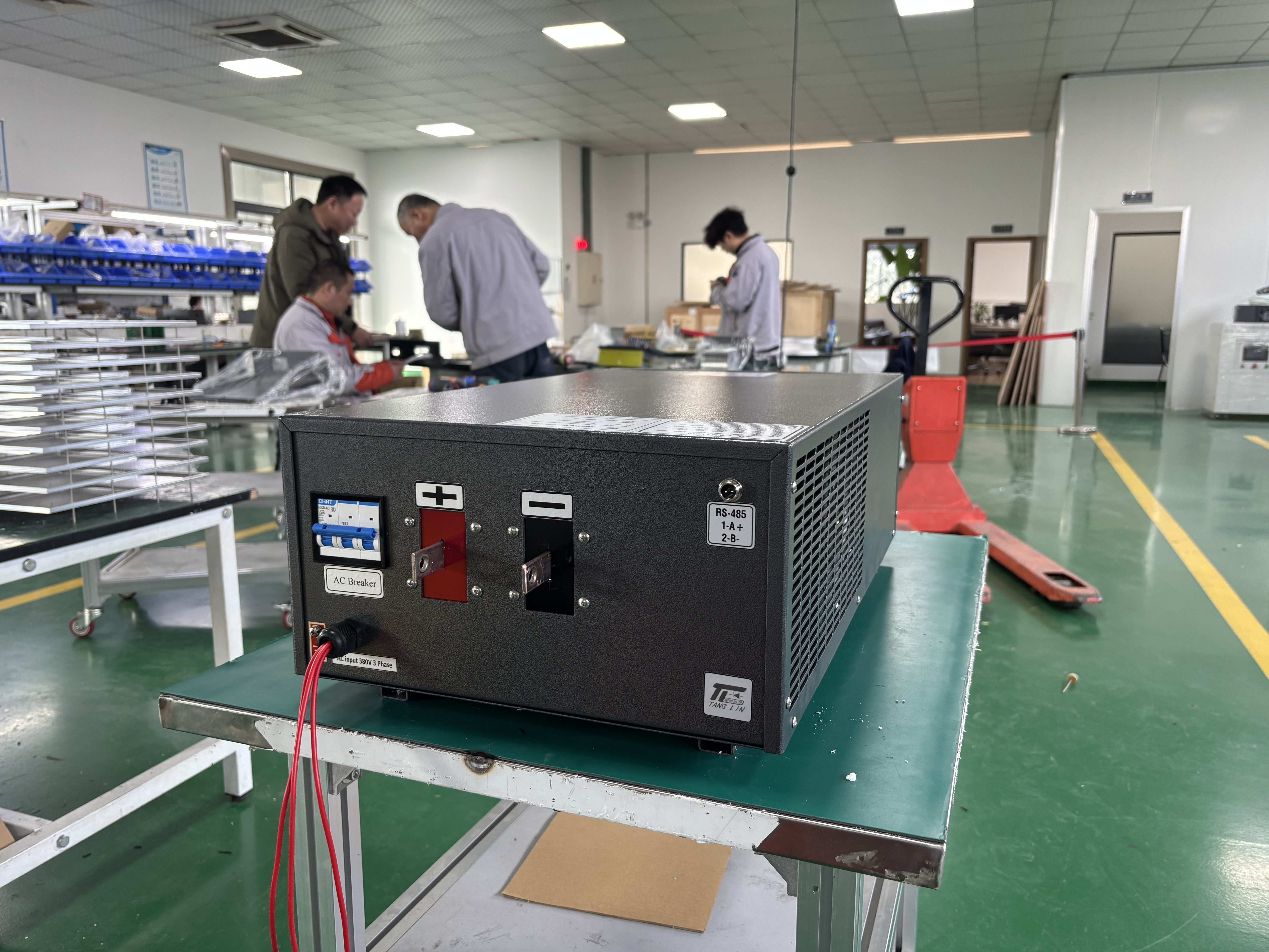 24V 300A Electroplating Rectifier with PLC Control 380V Input DC Power Supply for Surface Treatment