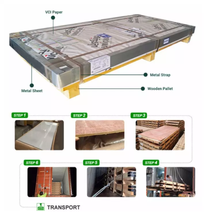 Corrugated steel sheet for steel structure building facade different width and length