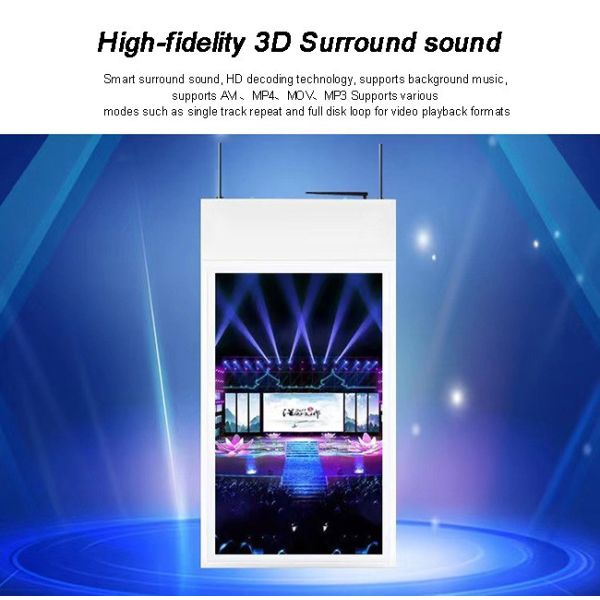 Storefront 3000nits Sunlight Readable Window LCD Display Smart Vertical