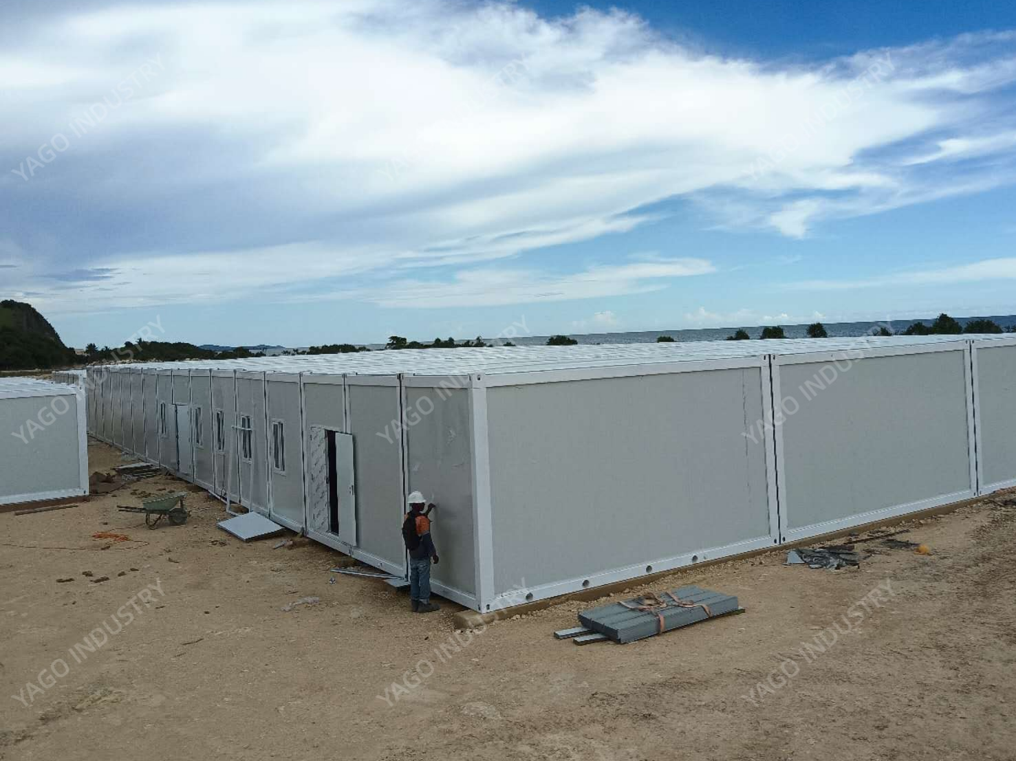 Modular Temporary Container House Office Accommodation For Mining Construction Site