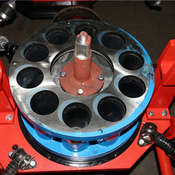 Orange 5m3/H Small Shotcrete Pump Guniting Machine With Compressor