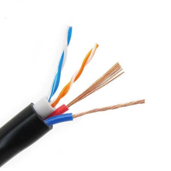 Factory Customized High Flexible Composite Cable Cat 5 Copper Network Cable