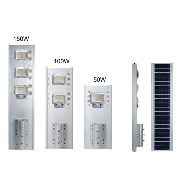 Remote Control Light Control Radar Sensor Solar Powered LED Street Light IP65 Waterproof