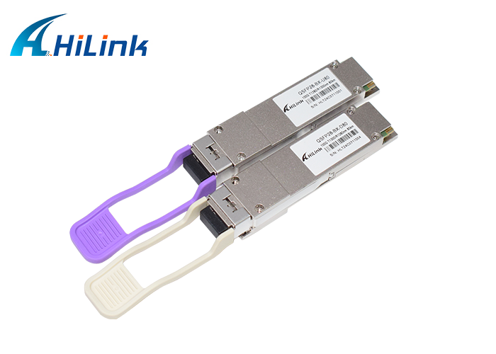 LC Simplex BiDi QSFP28 Transceiver 80KM Single Fiber Single Mode DDM