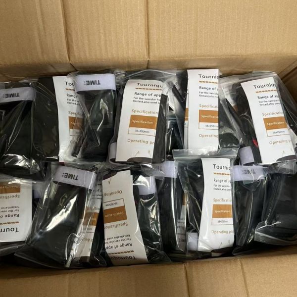 Dansky Factory Firstime OEM Nylon Hook and Loop Mixed on Same Side Tourniquet Cat Tourniquet with Metal Aluminum Rod