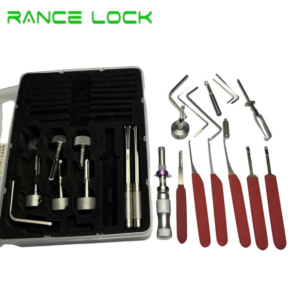 7pcs Hook Set Lock Picking Tools Model 2508 with Metal Material for Locksmith and Civil Use