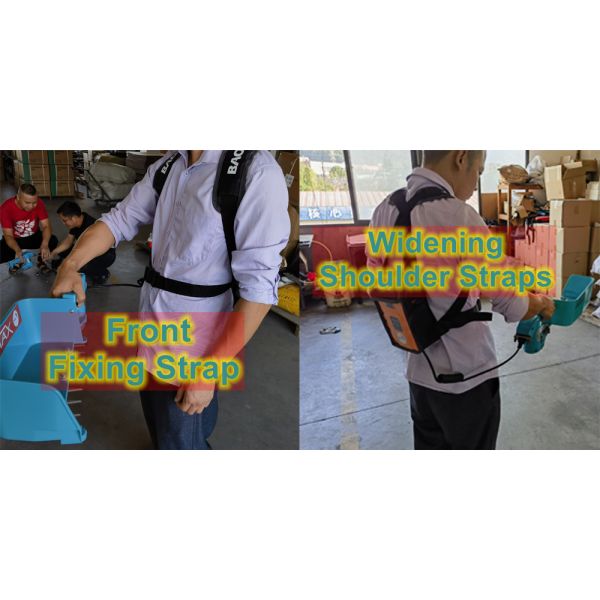 Portable Tea Picking Cutting Machine with 10 Hours Working Time 24V Battery Voltage