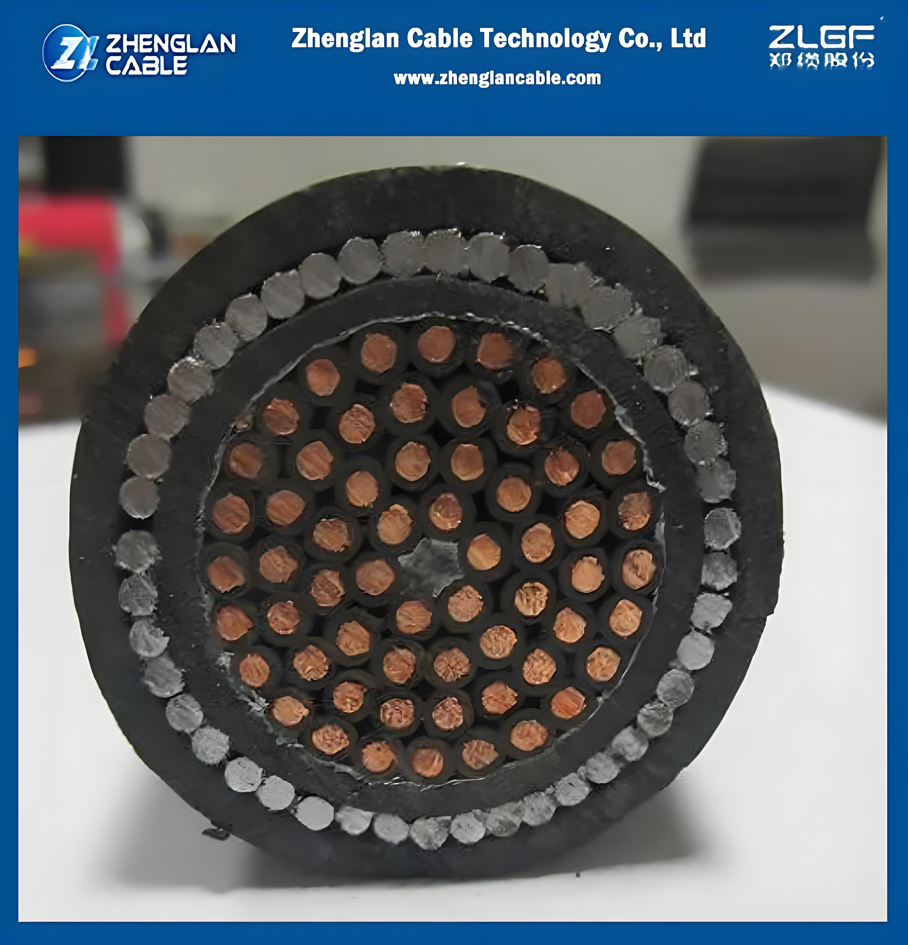 Control Cable 0.6/1kv 19 core multi core Copper cable swa armored pvc sheath N2XRGbY cable 19x1.5mm2