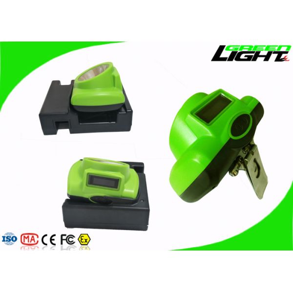 1.78W 232LM Cordless Mining Cap Lamp 6800mAh With OLED Screen