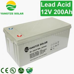 Quality 12V 200Ah Low Self-Discharge Absorptive Glass Mat Battery With Operating Temperature -20℃~60℃ for sale