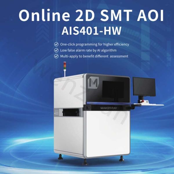 Multi-function before and after reflow online 2D THT AOI AIS401 AIS401B AIS401B-HW AI AOI MACHINE