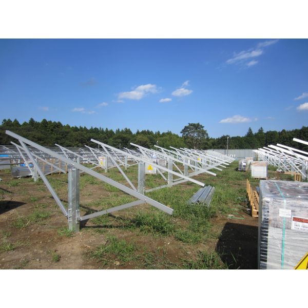 Adjustable Aluminum Solar Panel Mounting System , Ground Mount Solar Racking Systems