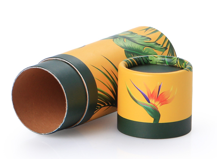 Custom Height 120mm Kraft Paper Push Up Tube Packaging