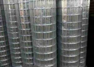 China Electric Galvanized 100 X 50 Welded Mesh Bright Color And Smooth Surface on sale