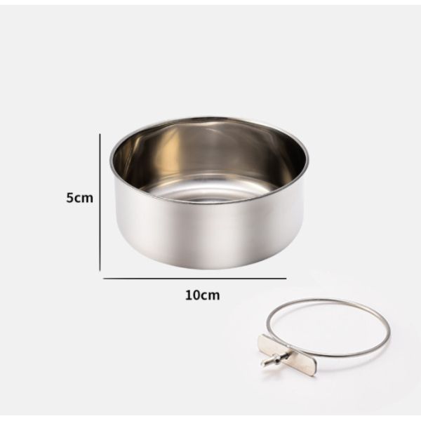 dog Bowls Collapsible Customized Height Wall Mounted Elevated Pet Feeder