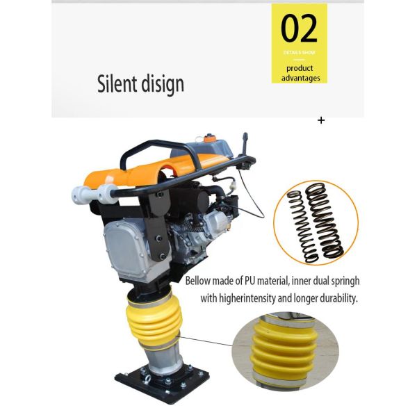 Road Construction Tamping Rammer Compactor Machine RM80 for Compaction