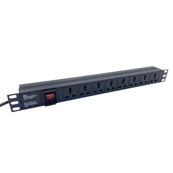 2500W Network Cabinet Accessories 1.8m Extension UK Plug
