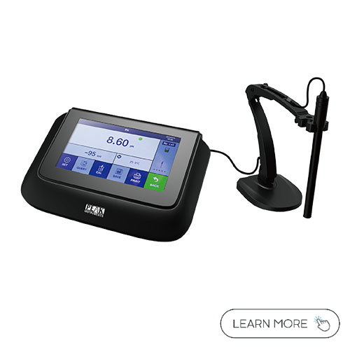 DC12V/1A Laboratory Multiparameter Touch Screen Conductivity TDS Salinity Dissolved Oxygen Meter