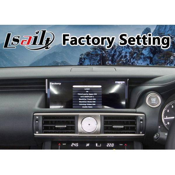 Lsailt Android Video Interface For Lexus IS200t Mouse Control With Small LVDS Cable 2017-2020 Model