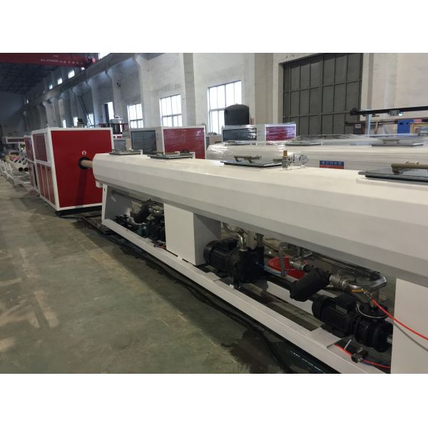 Construction Works PVC Pipe Making Machine with and PVC Resin Raw Material