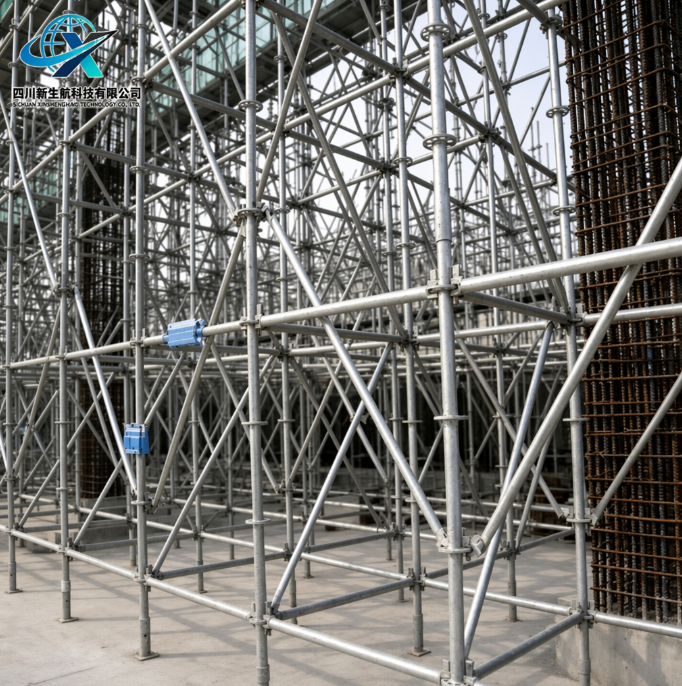Modular Ringlock Scaffolding Set Hot Dip Galvanized With High Load Capacity