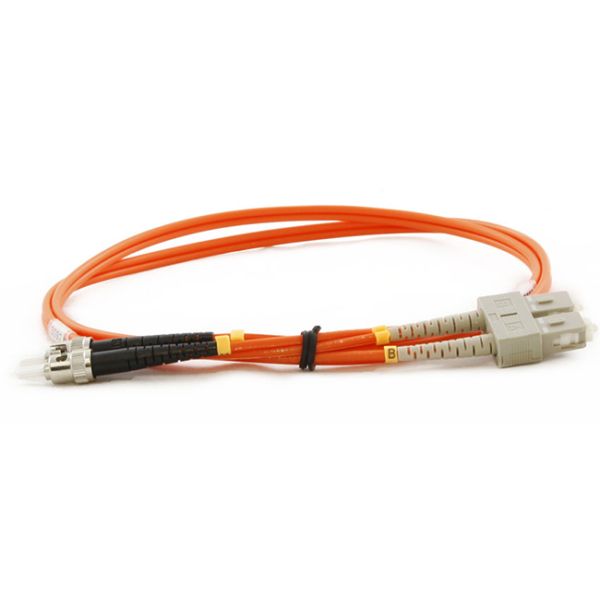 SC-ST Duplex Fiber Optic Patch Cords Premium Quality MM 62.5 / 125