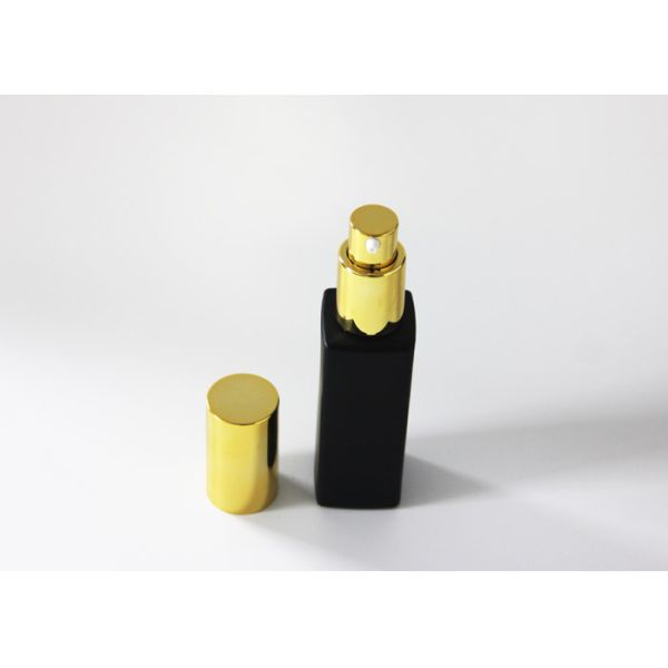 Essential Oil Packaging Bottles , 30ml Matte Black Glass Pump Bottles