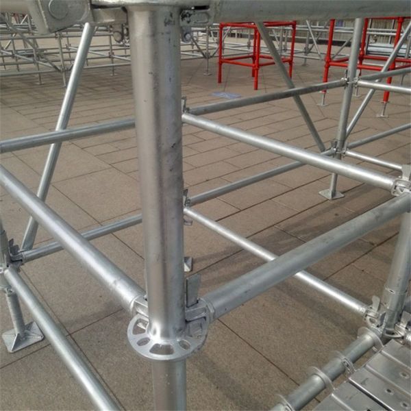 Q355B Disc Lock Steel Frame Scaffolding Moisture Resistant