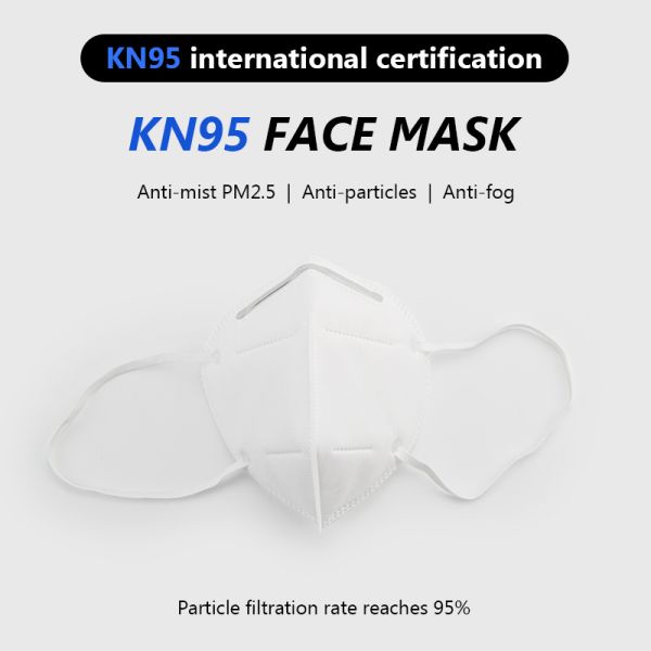 Medical Polymer Earloop Face Masks 4 Layers 96% High Filtering Efficiency