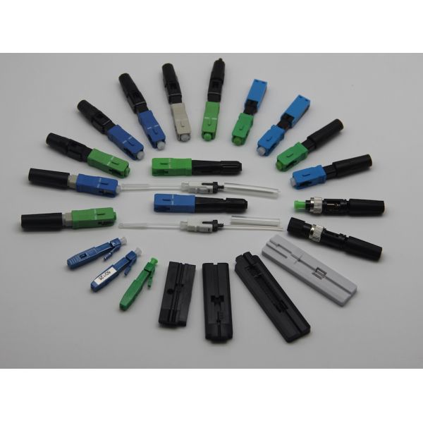 FTTH Field Assembly Quick Connector LC APC Fiber Optic Fast Connectors