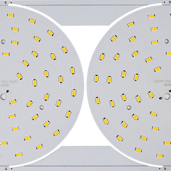 Rigid Flexible Copper 2OZ LED Strip PCB Board Custom Shape Design
