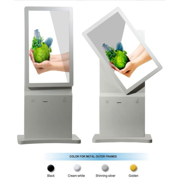 42" Interactive Lcd Standing Pc Display Screen Touch,rotating screen with G-Sensor