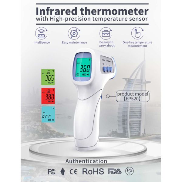 Professional Non Contact Forehead Thermometer For Home Temperature Measuring
