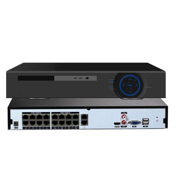 Customized 4K 8.0MP 16CH POE IP Camera Face Detection Cctv System with Customized Size