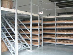 Quality loose cargo stock industrial mezzanine systems , double storey warehouse platform for sale
