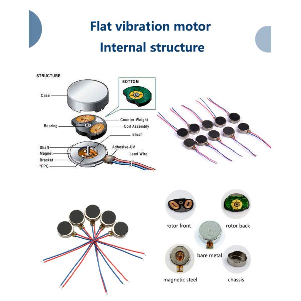 Brushless DC Flat Motor 3V Small Size For Electric Toothbrushes
