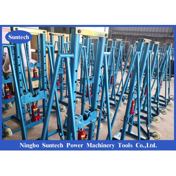 Electrical Carrying Hydraulic Cable Drum Stand For Puller Tensioner