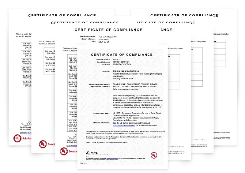 Quality certification 1