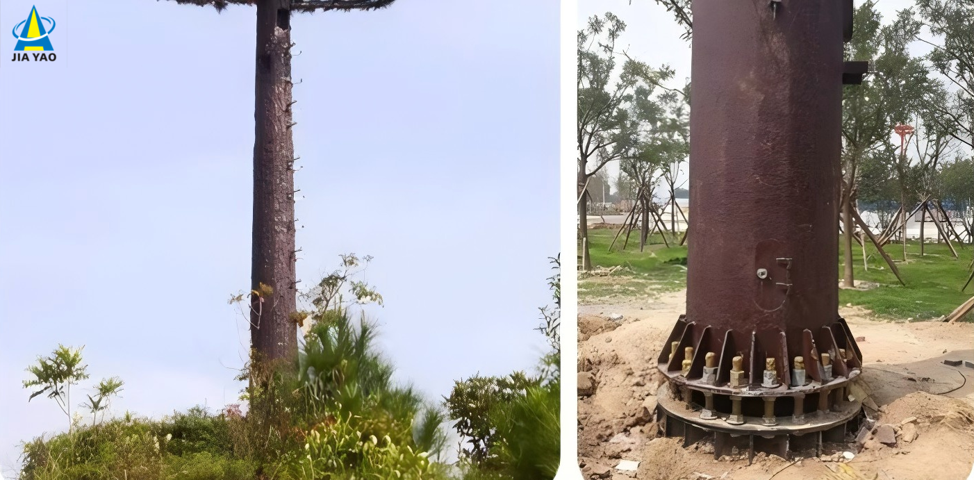 65M Bionic Cherry Tree Camouflaged Galvanized Steel 5G Wifi Garden Tourist Area Eco-friendly Telecom Communication Tower