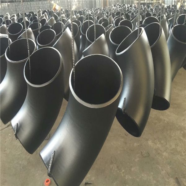 High Quality Carbon Steel Butt Welded Pipe Fitting 90 Degree Elbow