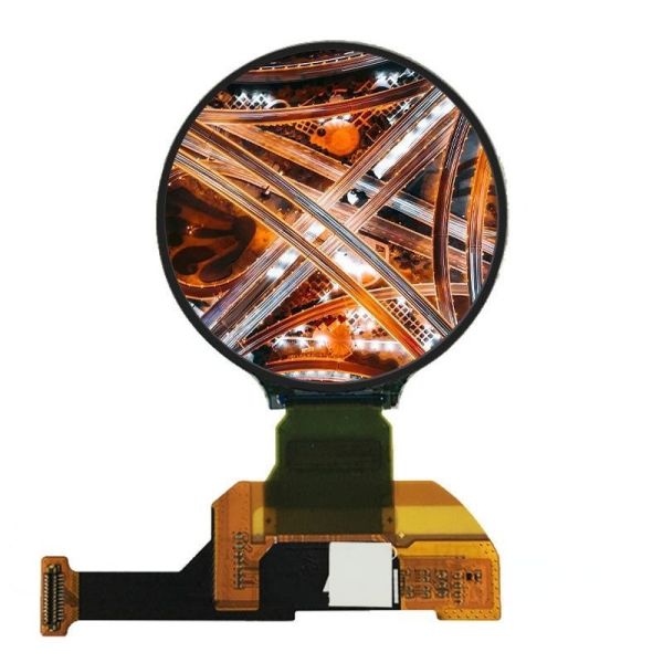 1.19" Round OLED (AMOLED) Display, 390×390 Resolution, Low Power Consumption, MIPI/SPI Interfaces