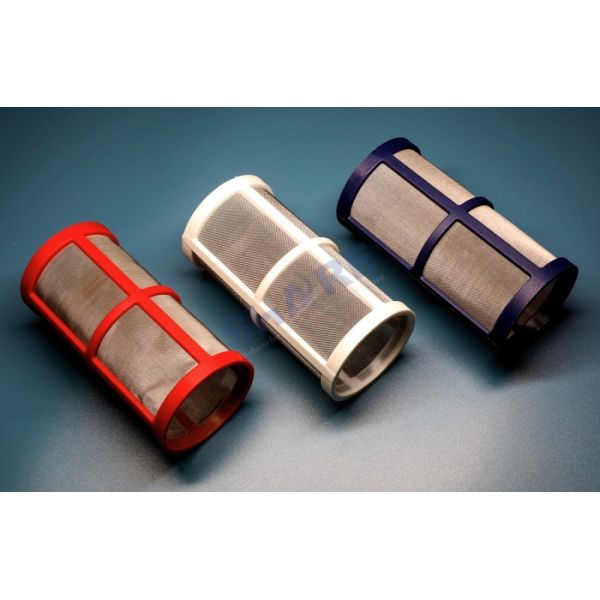 Insert Molding Plastic Truck Fuel Pump Filter Custom Made Inline Diesel Strainer
