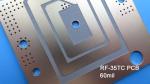 Taconic RF-35TC High Frequency PCB 60mil 1.524mm With Immersion Gold for