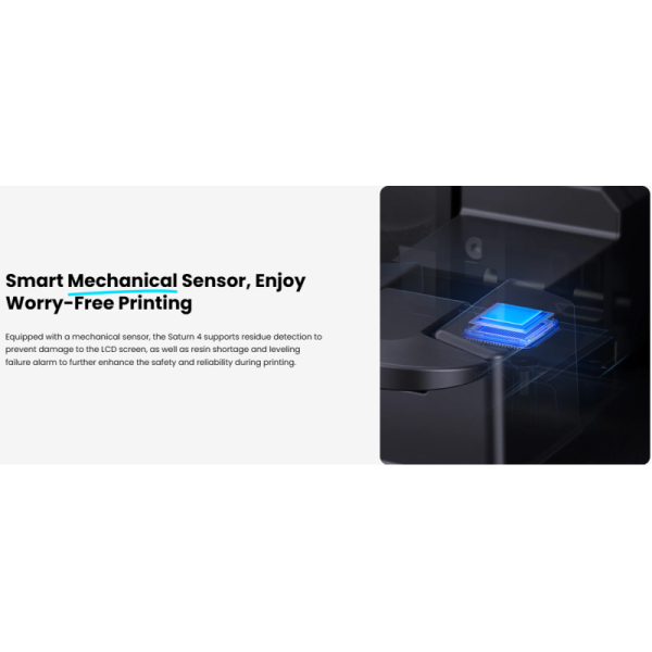 ELEGOO Saturn 4 10-inch 12K Mono LCD Auto Leveling Advanced Cooling System Smart Mechanical Sensor ELEGOO LCD 3D Printer