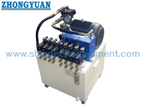 Single Motor Pump Anchor Winch Hydraulic Power Unit