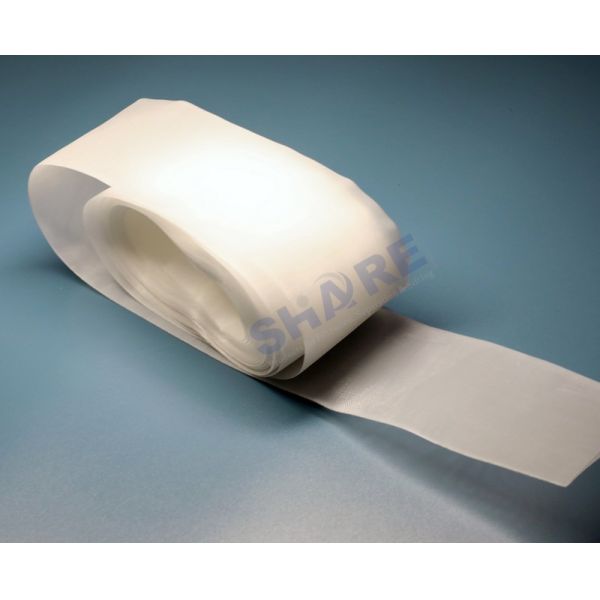 Welded Nylon Filter Mesh Ring Continuous / Cut To Length Tube Filter Overlapping Seam