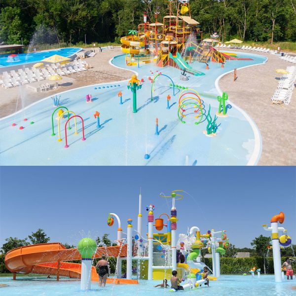 Commercial Interactive Splash Water Playground Indoor Water Park Equipment For Kids Teens