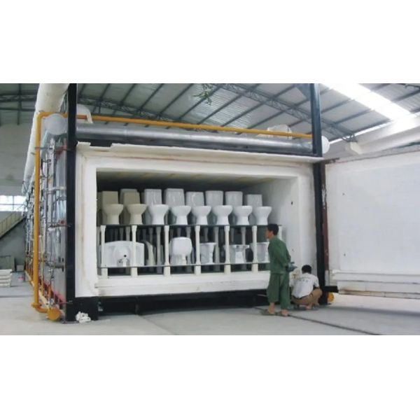 Automatic Ceramic Tunnel Kiln For Bricks Sintering Built On The Mountainside